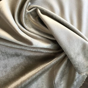 Bronze Brown | Velvet Upholstery Fabric | Home Decor | 54 Wide | BTY | Soft