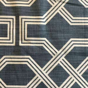 Lattice in Denim Blue and White | Premier Prints | Home Decor Fabric | 54 Wide
