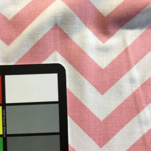 Light Pink and White Chevron | Premier Prints | Home Decor Fabric | 54 Wide