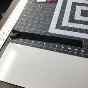 10.5 Inch YKK Black Non Separating Pocket Zipper | Single Pull |