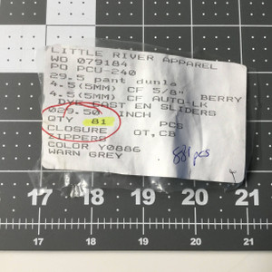 29.5 Inch Light Army Green non-Separating  Zipper | Single Pull |