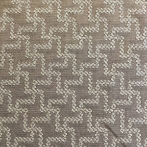 Pinwheel Geometric Brown | Sunbrella Fabric | Upholstery / Slipcovers | 54 Wide