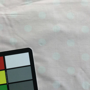 Pale Pink / White Polka Dots | Home Decor Fabric | Premier Prints | 45” Wide