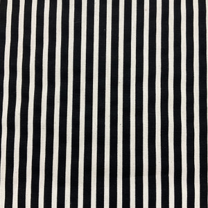 Vertical Black and White Stripes | Home Decor Fabric | Premier Prints | 45” Wide