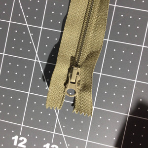 7.5" Size 5 Coil Zipper - 2-pulls 2 pack | Olive Drab  | Bags / Pockets