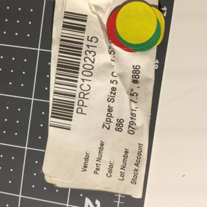 7.5" Size 5 Coil Zipper - 2-pulls 2 pack | Olive Drab  | Bags / Pockets