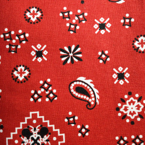 Americana Bandanna Red | Home Decor Fabric | Premier Prints | 54 Wide | By the Yard