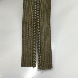 Olive - #5 Bronze Nylon Coil Zipper Tape