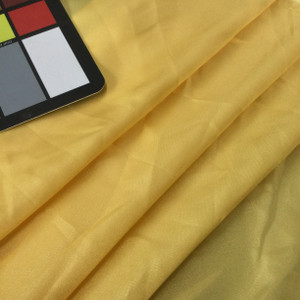 Canary Yellow Poly Lining Fabric | Polyester Apparel Lining | Lightweight | 60" Wide | By the Yard