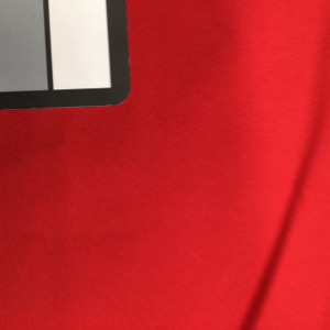 Primary Red Solid Polyester Gabardine Suiting Fabric / Clothing and Apparel / Sold by the Yard / 60 inch Wide
