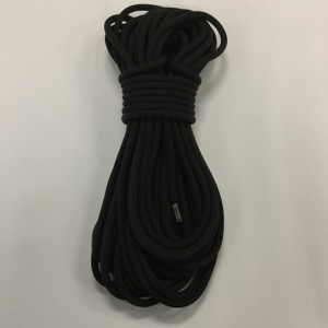 28.8 Yard Piece of Safety Rope - 10.1 mm | Black | By the Piece | Remnant