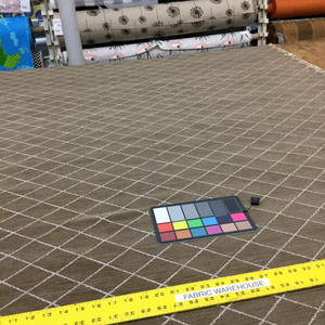 3.8 Yard Piece of Large Diamond Chenille | ST178 | | Upholstery Fabric