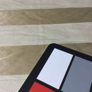 Ivory/Tan Two Toned Vertical Wide Stripes | Home Decor Fabric | Drapery / Light Upholstery | 54" Wide | By the YardPHXUPH-1002-R1