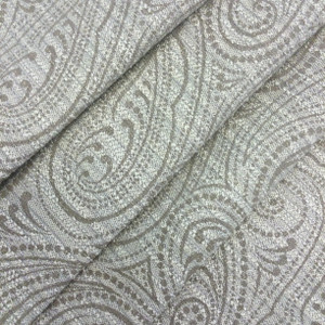 Edgecliff in color Fawn | Textural Slubs with Swirl Design | Taupe / Beige | Heavyweight Upholstery / Slipcover Fabric | 54" Wide | By the Yard