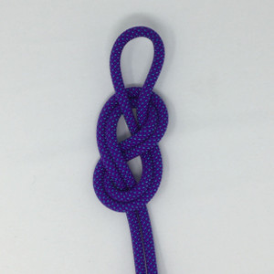 Static Utility Rope | 8 MM | PURPLE & BLUE | Sold by the linear foot | SECONDS