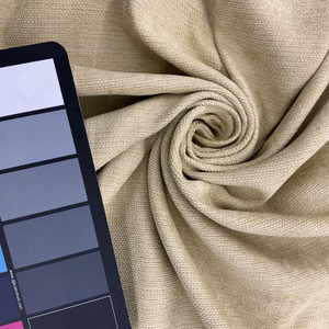 Jersey in color Lemoncurry | Chenille Upholstery Fabric | 54" Wide | Medium Weight | By the Yard