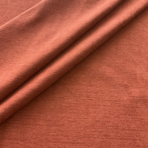 Jukebox in Tangerine | Heavyweight Microfiber Upholstery Fabric | Solid Spice Reddish Orange | 54" Wide | By the Yard