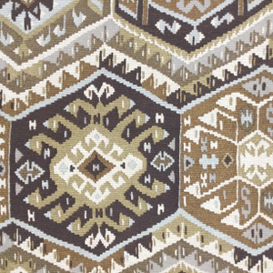 Santa Fe in Desert | Southwestern Design in Shades of Brown | Upholstery / Drapery Fabric | P/Kaufmann | 54" Wide | By the Yard