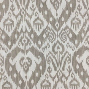 Yani DK in Sand | Ikat in Taupe and Beige | Upholstery / Drapery Fabric | Richloom | 54" Wide | By the Yard