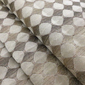 Bronze Brown Diamonds | Upholstery / Slipcover Fabric | 54" Wide | By the Yard