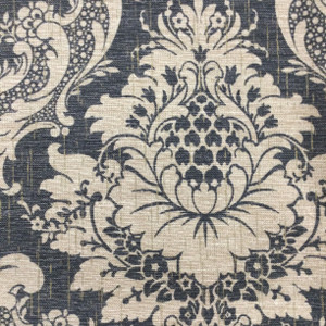 Traditional Damask in Brown / Tan | Linen Like Fabric | Home Decor / Drapery | 54" Wide | By the Yard