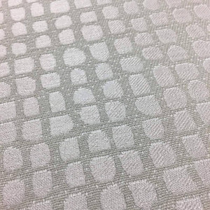 3.25 Yard Piece of Taupe Abstract Polka Dot Upholstery Fabric | 54"w | By The Yard