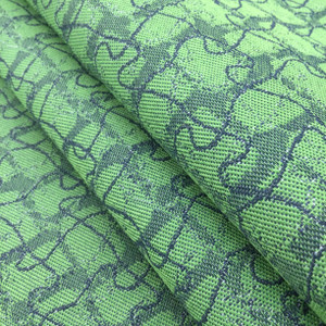 Forest Green Retro Design | Upholstery / Drapery Fabric | 54" Wide | By the Yard