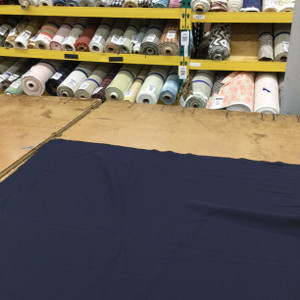 Solid Navy Blue Semi Sheer Georgette Fabric | 100% Polyester | Special Occaision | Clothing and Apparel | 60 Inch Wide | By The Yard