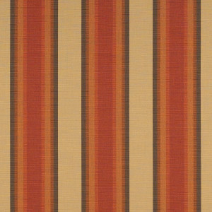 Sunbrella Colonnade Redwood 4857-0000 | 46 Inch Awning & Marine Fabric | By the Yard | STRIPED