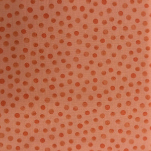 Mango Orange Dots Print  | Suzybee for Clothworks  | Quilting Fabric | 100% Cotton | 44 wide | By the Yard 5036