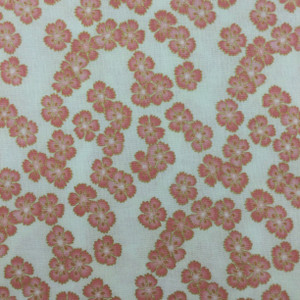 Floral in Pink and Gold | Niwa by P&B Textiles | Quilting Fabric | 100% Cotton | 44 wide | By the Yard 5109