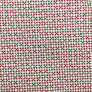 Primitive Check in Red and Beige | Quilting Fabric | 100% Cotton | 44 wide | By the Yard 5137