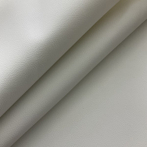 Pure White Marine Vinyl Fabric | MRL-3202 | MARLIN Softside Marine Vinyl By Spradling | Upholstery Vinyl for Boats / Automotive / Commercial Seating | 54 Wide | By The Yard
