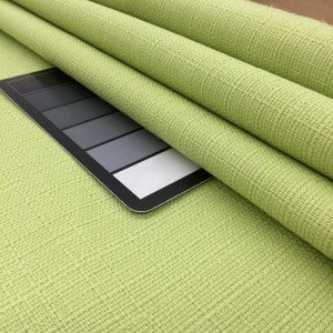 Sonoma in Lime | Upholstery & Heavy Curtain Fabric | Slub Linen Weave in Lime Green | 54 wide | By The Yard