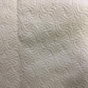 4.5 Yard Piece of Textured Beige Upholstery / Slipcover Fabric | 54 Wide | By the Yard | Durable