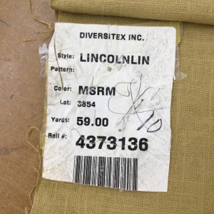 Golden Tan Linen Linen Like Lightweight Upholstery Fabric / Light Upholstery / Drapery/ Sold By the Yard/ 54 Inch Wide