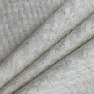Natural Off-White Flecked Cotton Canvas / Duck Fabric | 7 oz. | Slipcovers | 54" Wide | By the Yard