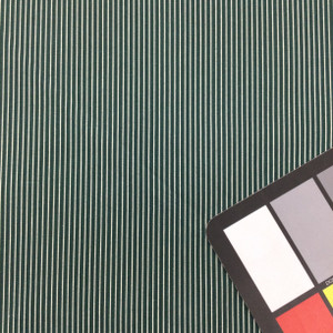 Pencil Stripes in Forest Green and White | Quilting Fabric | 44" Wide | 100% Cotton | By The Yard | P&B Textiles "Stars and Stripes"