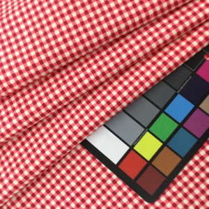 Check Home Decor Fabric | Red / Pink / White | Upholstery / Drapery | 54" Wide | By the Yard