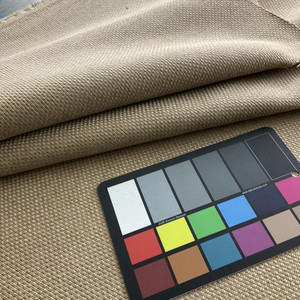 Basket Weave Fabric in Two Toned Flax | Heavy Weight Upholstery | 54" Wide | By the Yard