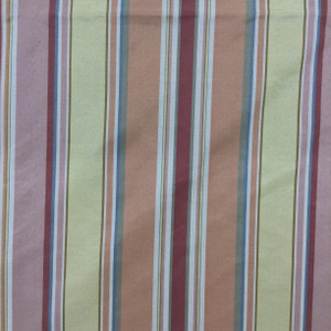 5 Yard Piece of Striped Fabric in Gold / Orange / Red / Blue / Green / Pink | Drapery / Upholstery | 54" Wide | By the Yard