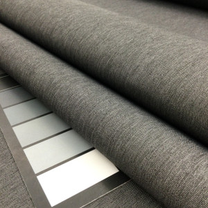 2.8 Yard Piece of Two Toned Grey OUTDOOR Fabric | Water-proof Upholstery / Awning / Boat Cover | 54" Wide | By the Yard