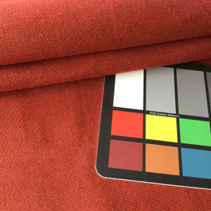 4.75 Yard Piece of Tresco Brick Red | Indoor / Outdoor Fabric | Upholstery / Drapery | 54 Wide | By the Yard