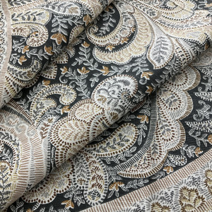 Richloom Platinum Shawl Cotton Duck Chai | Medium/Heavyweight Duck Fabric | Home Decor Fabric | 54" Wide