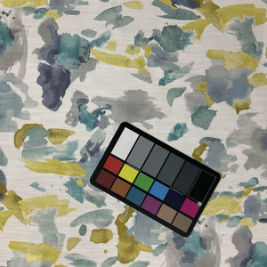 Richloom Digital Fortress Home Performance Roxanne Slub Duck Azure | Medium/Heavyweight Duck Fabric | Home Decor Fabric | 54" Wide