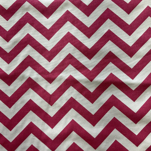 Premier Prints Zig Zag Candy Pink/White | Home Decor Fabric | 54" Wide