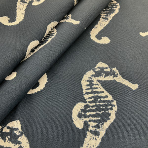 Premier Prints Indoor/Outdoor Seahorse Oxford | Medium Weight Outdoor Fabric | Home Decor Fabric | 54" Wide