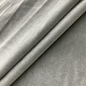 Alpine Upholstery Velvet Grey | Medium/Heavyweight Velvet Fabric | Home Decor Fabric | 54" Wide