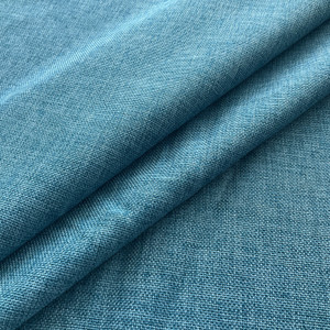 Vintage Poly Burlap Turquoise | Medium Weight Burlap Fabric | Home Decor Fabric | 58" Wide