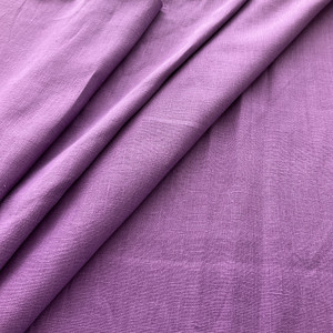 European 100% Washed Linen Purple | Home Decor Fabric | 56" Wide